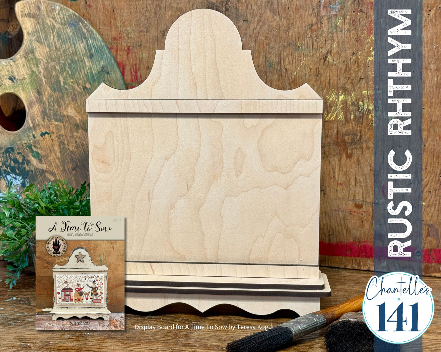 Chantelle's 141 Design Company - Rustic Rhythm Board- Large (A Timeless Finishing Solution)