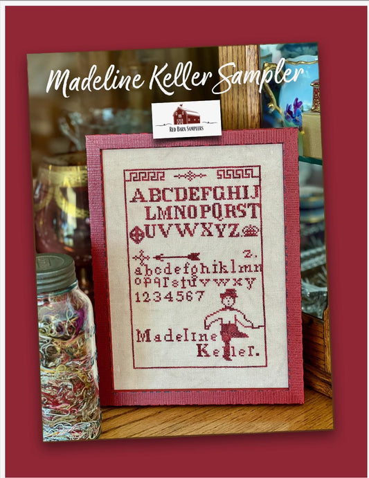 Red Barn Samplers - Madeline Keller Sampler