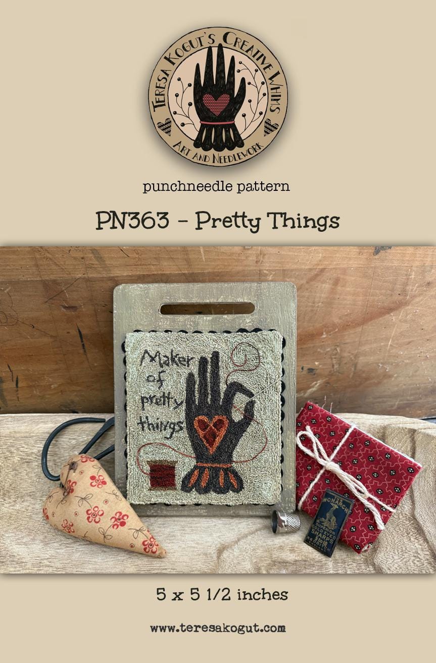 Teresa Kogut - Pretty Things (Punchneedle Pattern)