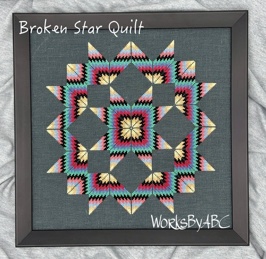 Works By ABC - Broken Star Quilt