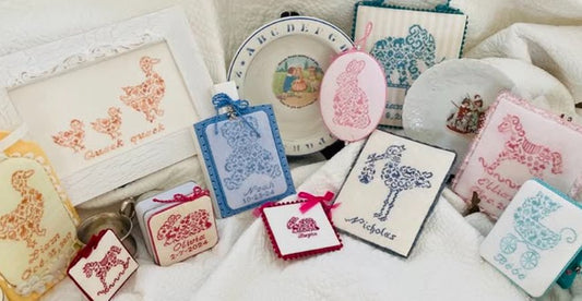 JBW Designs - French Baby Samplers