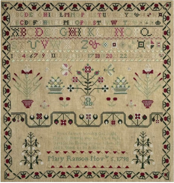 Needlemade Designs - Mary Ranson 1798