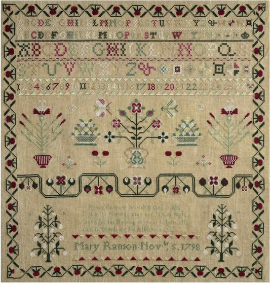 Needlemade Designs - Mary Ranson 1798