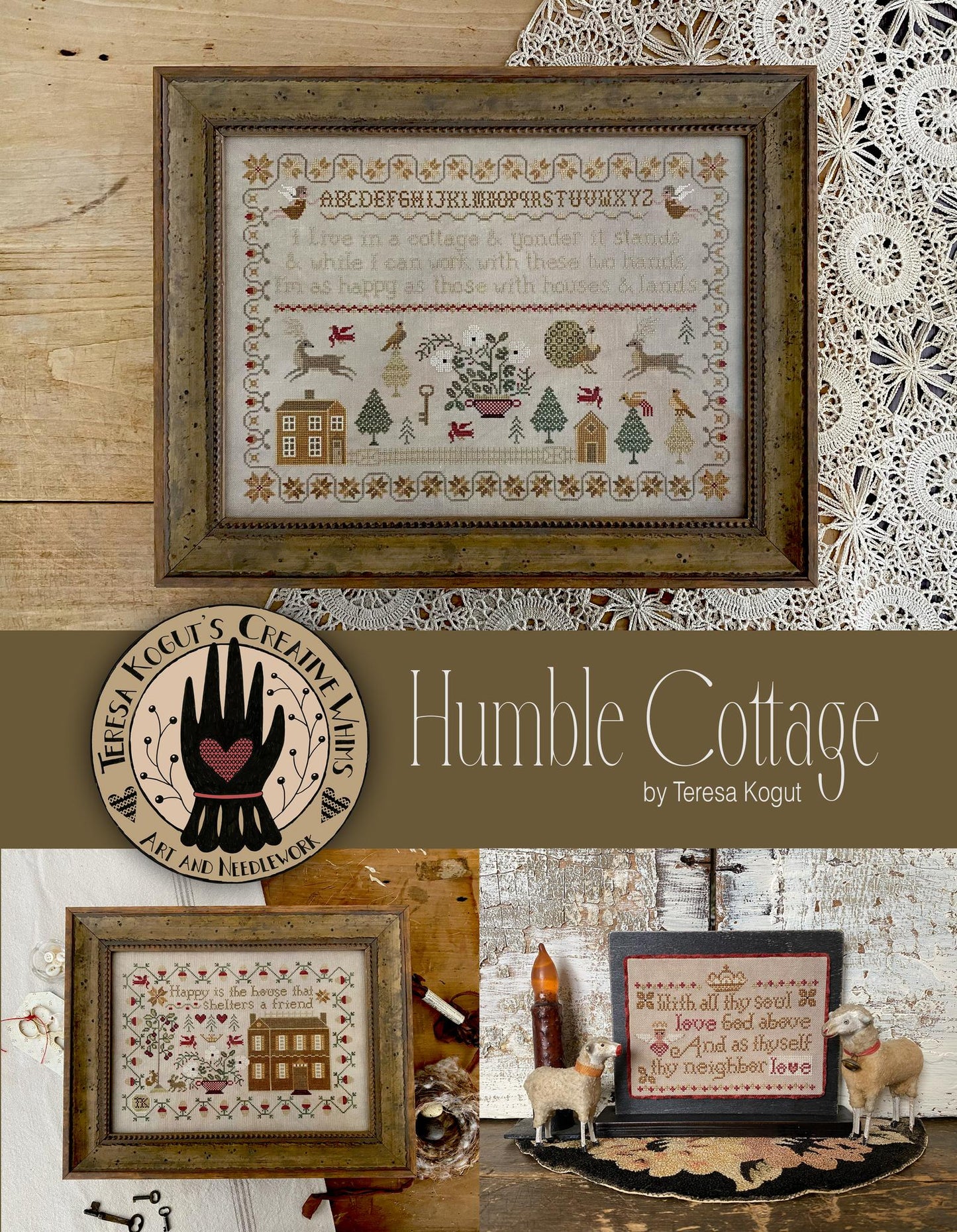 Teresa Kogut - Humble Cottage (Booklet with 3 Designs)