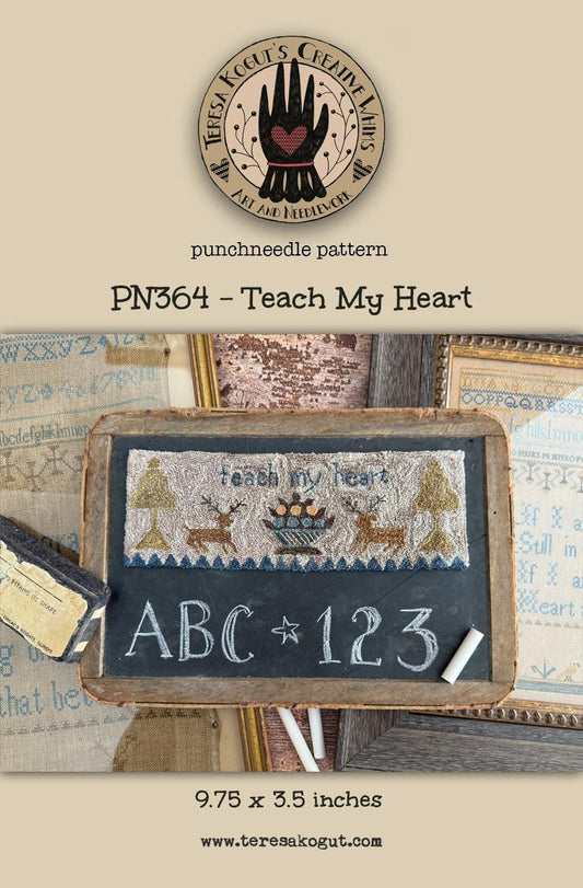 Teresa Kogut - Teach My Heart (Punchneedle Pattern)