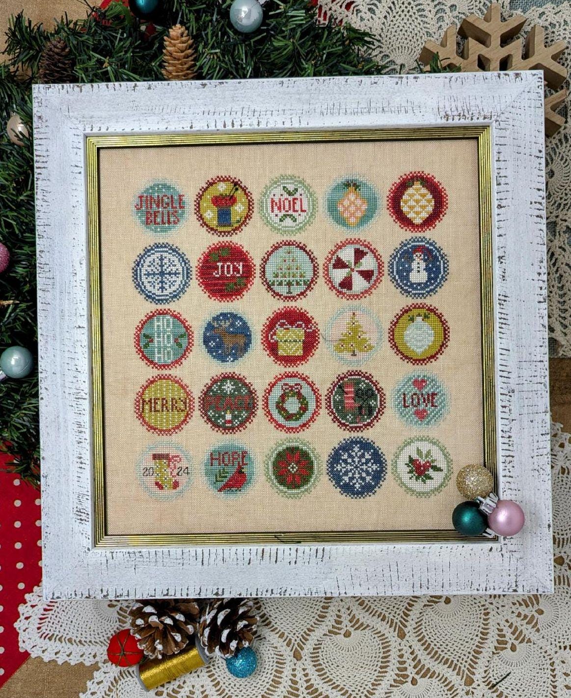 Jeannette Douglas - Christmas Dot Series - March