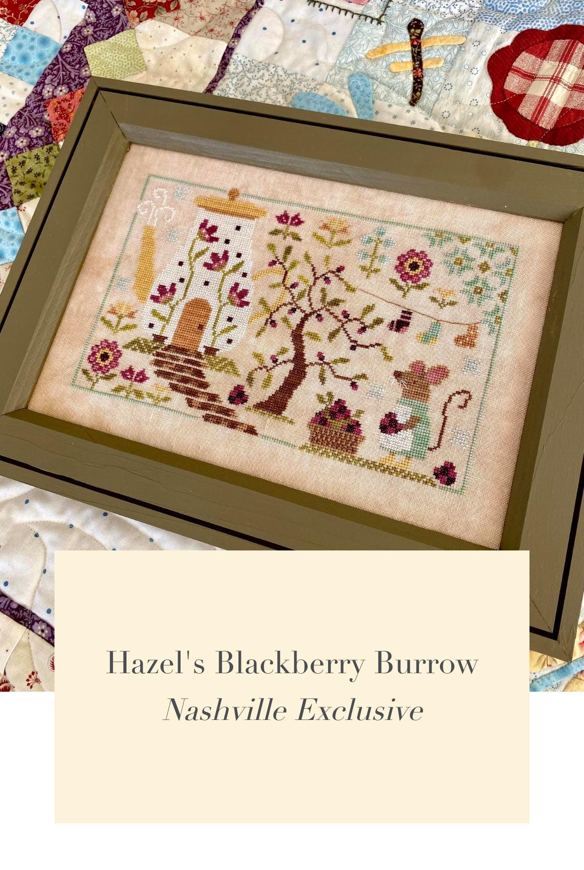 Blueberry Ridge Design - Hazel's Blackberry Burrow