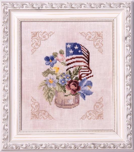 Samplers and Primitives - Patriotic Bouquet