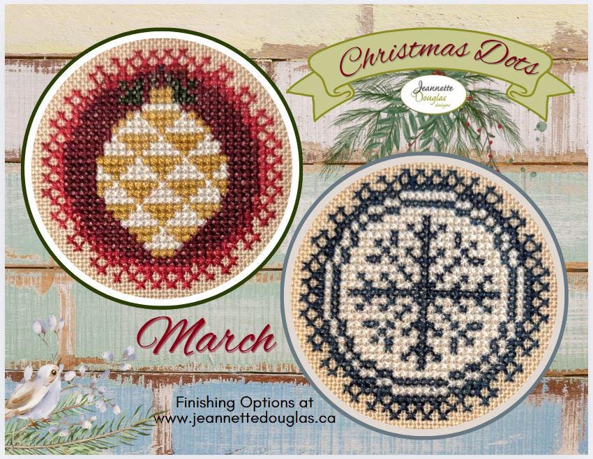 Jeannette Douglas - Christmas Dot Series - March