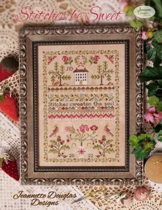 Jeannette Douglas - Embellishment Pack - Stitches Be Sweet