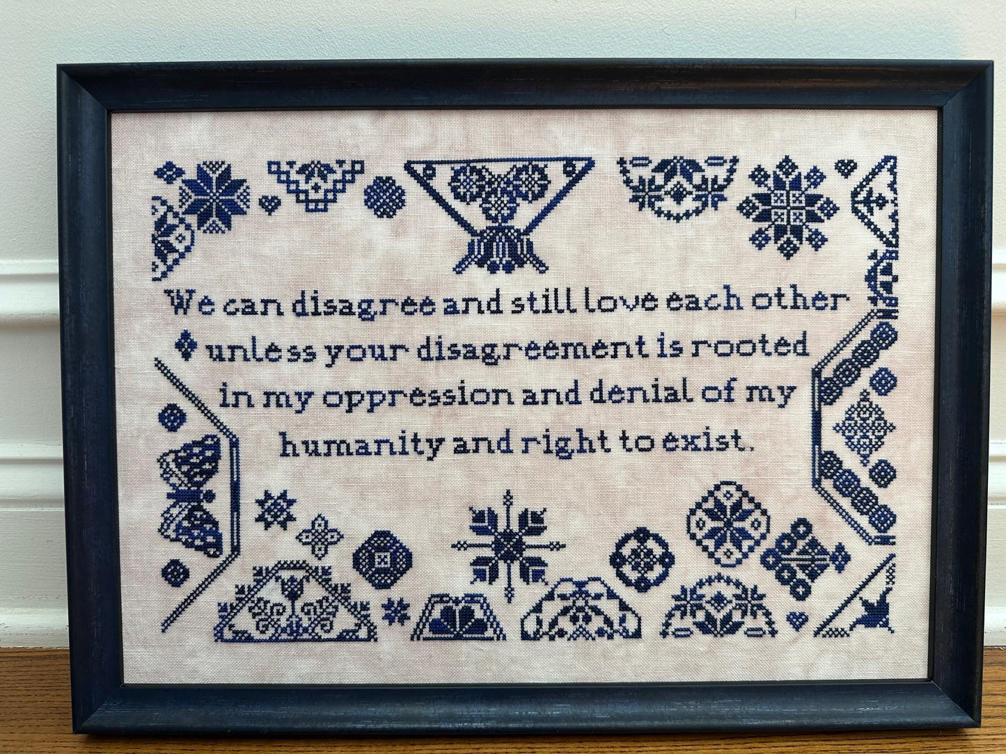 Rebel Stitcher Designs - Disagree