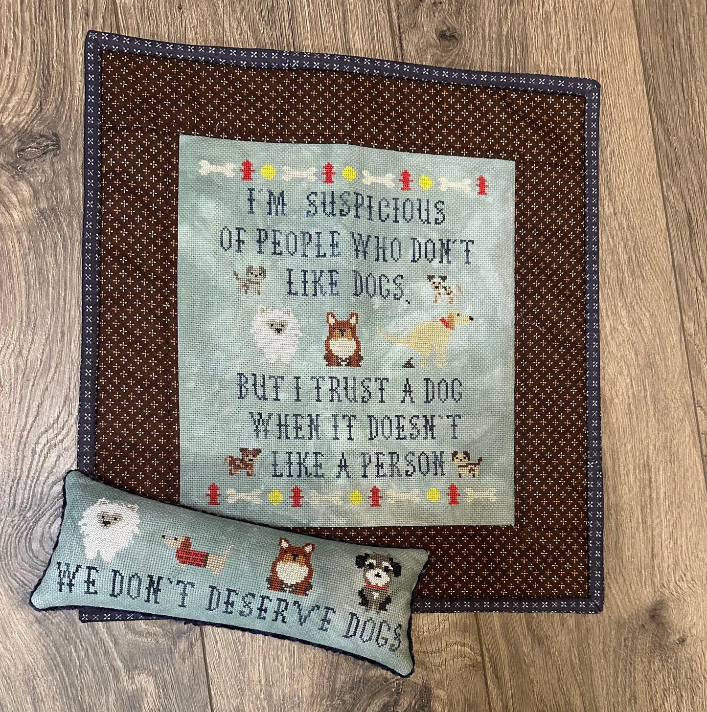 Rebel Stitcher Designs - Dog Sampler