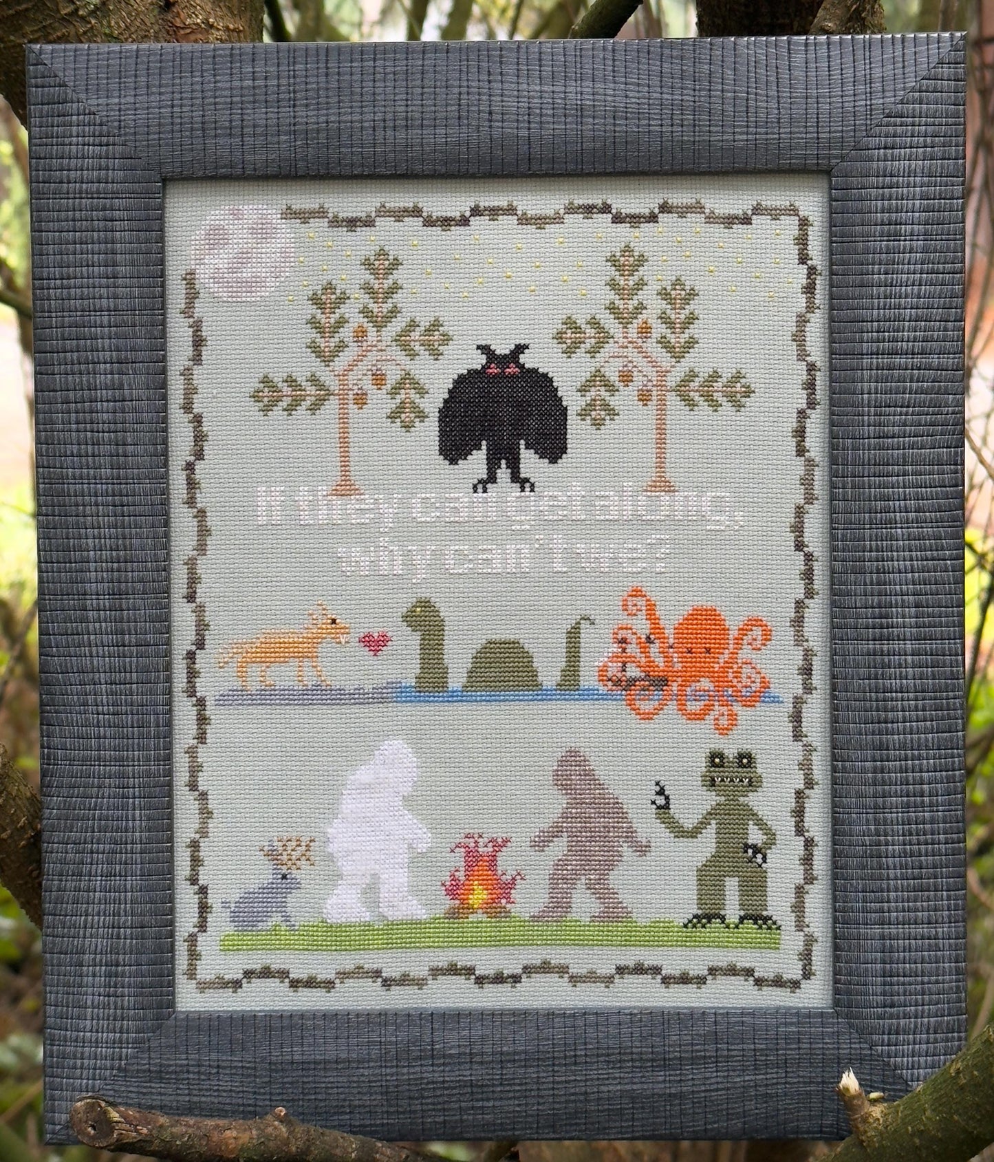 SamBrie Stitches - Cryptids Sampler