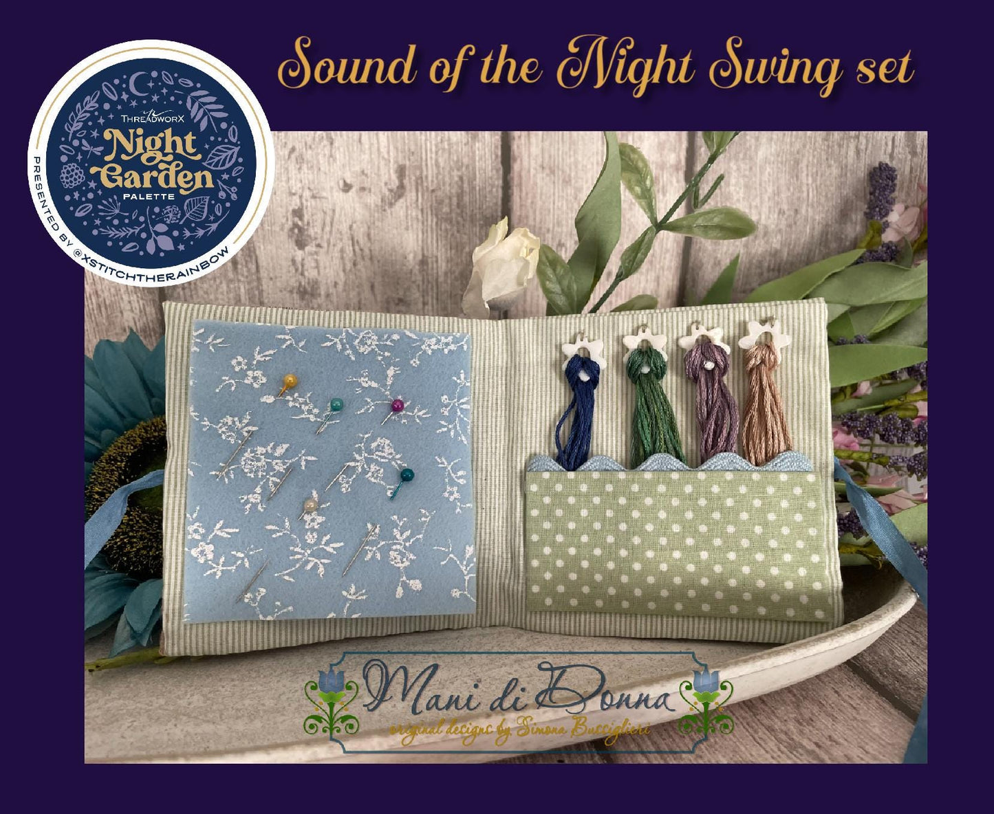 Mani di Donna - Sound of the Night Sewing Set